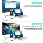 HD1 HDMI 2.0b Male to DP 1.4 Female Converter 4K 60Hz HDMI to DisplayPort Adapter Cable - Image 8