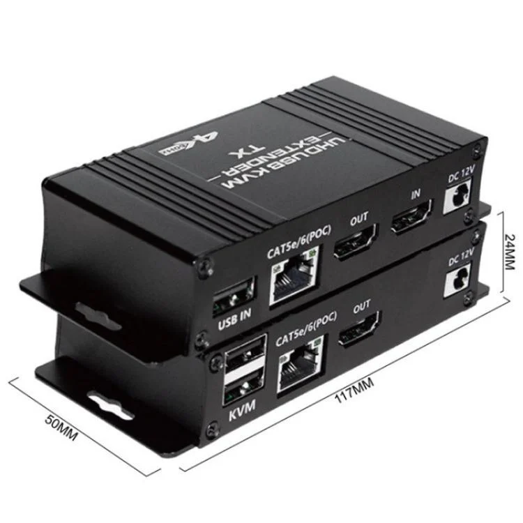 SYA0028326_B10.webp D5-1 / D6-1 80m Cat6 / 5e Network Cable Extender Computer Control HDMI KVM Extender - Image 11