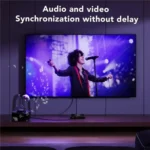 D5-2/D6-2 Video Audio Transmitter Receiver HDMI KVM Extender 4K HDMI to RJ45 LAN Extender - Image 2