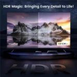 Q8-4 With Remote Control HDMI 2.1 8K 60Hz Gaming Home Theater Switcher 4x1 Adapter - Image 6