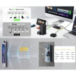 Q8-4 With Remote Control HDMI 2.1 8K 60Hz Gaming Home Theater Switcher 4x1 Adapter - Image 9