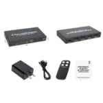 Q8-4 With Remote Control HDMI 2.1 8K 60Hz Gaming Home Theater Switcher 4x1 Adapter - Image 10