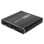 FD 1X2 4K 144HZ Audio Extractor Splitter DisplayPort 1.4 to Dual DisplayPort MST Hub - Image 2