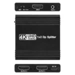 FD 1X2 4K 144HZ Audio Extractor Splitter DisplayPort 1.4 to Dual DisplayPort MST Hub - Image 10