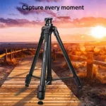 YUNTENG VCT-9980 Camera Tripod Stand Portable Cell Phone Mount Holder with Carrying Bag - Image 5