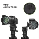 YUNTENG VCT-850 Camera Camcorder Hydraulic Gimbal Adapter 1 / 4 Screw Interface - Image 5