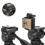 YUNTENG VCT-850 Camera Camcorder Hydraulic Gimbal Adapter 1 / 4 Screw Interface - Image 6