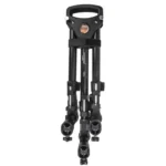 YUNTENG 900L DV Camera Photography Tripod Base Stand Universal Folding 3 Wheels Pulley - Image 2