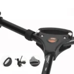 YUNTENG 900L DV Camera Photography Tripod Base Stand Universal Folding 3 Wheels Pulley - Image 4