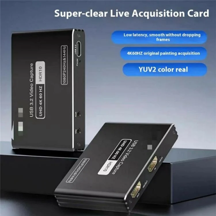 SYA0028465_2.webp C10 With Mic Input / Audio Output 4K HDMI Video Capture Card Live Streaming USB 3.1 Adapter - Image 3