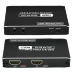 C10 With Mic Input / Audio Output 4K HDMI Video Capture Card Live Streaming USB 3.1 Adapter - Image 4