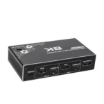 K1 2 Ports HDCP 2.3 RJ45 USB 3.0 Hubs Adapter 4K 120Hz HDMI 2.0b USB-C KVM Switch