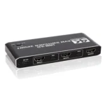 K2-1 Monitor Sharing 4K 60Hz KVM Switch 2 In 1 Out USB 3.0 HDMI 2.0 Remote Control Switcher - Image 4