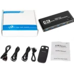 K2-1 Monitor Sharing 4K 60Hz KVM Switch 2 In 1 Out USB 3.0 HDMI 2.0 Remote Control Switcher - Image 7