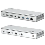 WAVLINK UTD45 96W Charging 8K / 4K Display Thunderbolt 4 Docking Station 13-in-1 Hub - Image 2