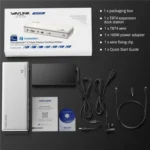 WAVLINK UTD45 96W Charging 8K / 4K Display Thunderbolt 4 Docking Station 13-in-1 Hub - Image 11