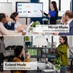 WAVLINK UG69PD12 DisplayLink Docking Station Quad  Monitors For Laptops M1 / M2 / Mac & Windows - Image 3