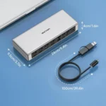 WAVLINK UG69PD12 DisplayLink Docking Station Quad  Monitors For Laptops M1 / M2 / Mac & Windows - Image 10