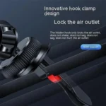 JMARY MH-78 Strong Magnetic Absorption Cell Phone Holder Bracket Car Air Vent Phone Mount - Image 3