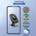 JMARY MH-83 Easy and Fast Installation Rotation Car Magnetic Phone Holder - Image 4