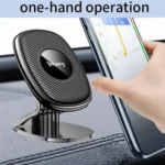 JMARY MH-83 Easy and Fast Installation Rotation Car Magnetic Phone Holder - Image 6