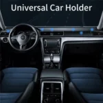 JMARY MH-83 Easy and Fast Installation Rotation Car Magnetic Phone Holder - Image 7