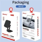 JMARY MH-82 Car Dashboard Zinc Alloy Foldable Magnetic Phone Holder - Image 11
