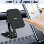 JMARY MH-82 Car Dashboard Zinc Alloy Foldable Magnetic Phone Holder - Image 9
