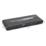 K9 2 In 1 Out HDMI Video Dual Display 2 Screen Expansion Adapter For Mac USB C KVM Switch - Image 9