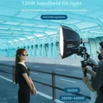 VILTROX Ninja 10 5600K Professional Photography Studio Fill Light 120W LED Video Light - Image 13