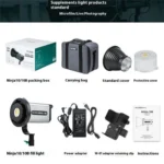 VILTROX Ninja 10B 2800-6800K Photography Studio Streaming Fill Light 120W LED Video Light - Image 16