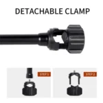 JMARY MT-21 Aluminum Alloy Tripod Extension Rod Desktop Livestream Shooting Arm - Image 9