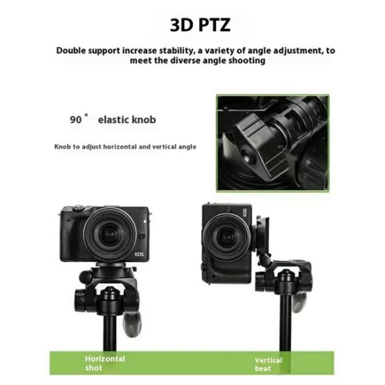 SYA0028716_4.webp YUNTENG VCT-6828RM Selfie Live Streaming Photography Bracket Camera Phone Tripod Stand - Image 5