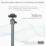 YUNTENG UT-360N Outdoor Photography Live Streaming Selfie Stand Camera Phone Tripod - Image 9