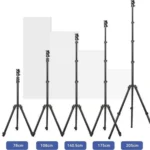 YUNTENG VCT-5228 Photography Live Streaming Aluminum Alloy Extendable Tripod - Image 2