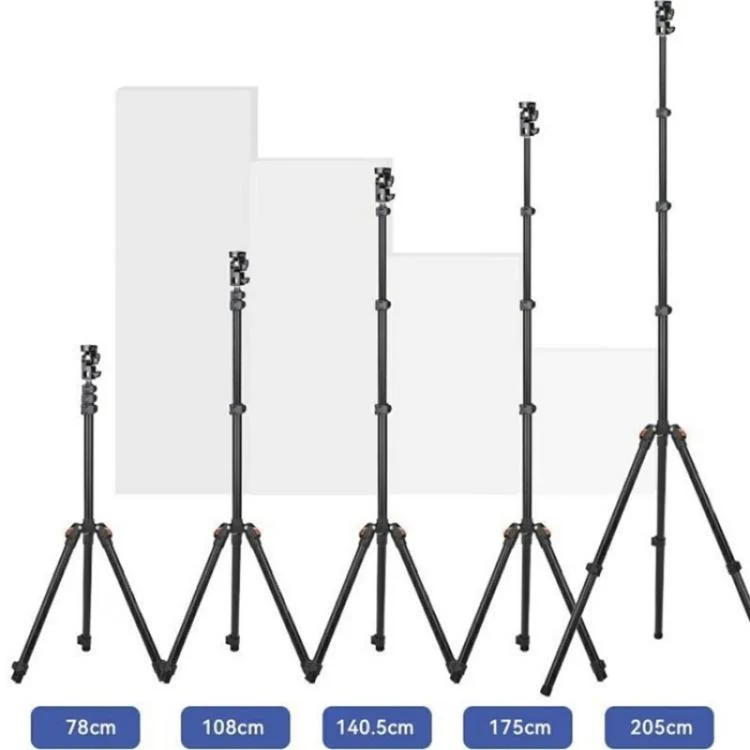 SYA0028720_1.webp YUNTENG VCT-5228 Photography Live Streaming Aluminum Alloy Extendable Tripod - Image 2