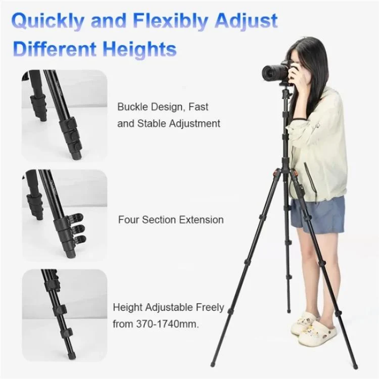 SYA0028721_7.webp YUNTENG VCT-180 Selfie Stick Foldable Photography Camera Tripod Live Streaming Stand - Image 8