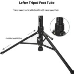YUNTENG 638 Aluminum Alloy Extendable Stand Phone Holder Camera Tripod Monopod - Image 6