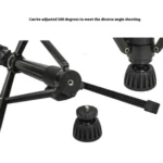 YUNTENG 638 Aluminum Alloy Extendable Stand Phone Holder Camera Tripod Monopod - Image 7