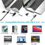 WAVLINK ST347 One-Click Offline Clone Dual Slot M.2 SSD Enclosure USB-C 3.2 Gen2 10Gbps - Image 8