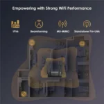 WAVLINK WN530HG4 Home Gigabit Ethernet MU-MIMO Router AC1200 Dual Band Router - Image 5