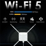 WAVLINK WN588HA2 AP Repeater WiFi Signal Booster AC1200 Dual Band WiFi Extender - Image 7