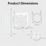 WAVLINK WN588HA2 AP Repeater WiFi Signal Booster AC1200 Dual Band WiFi Extender - Image 10