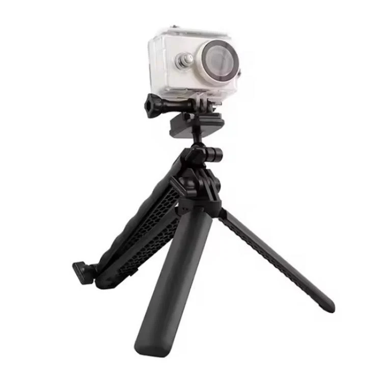 C062 Tri-folding Tripod Sports Camera Mobile Phone Selfie Stand Desktop Fixed Bracket
