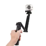 C062 Tri-folding Tripod Sports Camera Mobile Phone Selfie Stand Desktop Fixed Bracket - Image 3