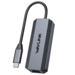 WAVLINK WL-NWU341G Laptop USB-C to 5000Mbps RJ45 LAN Ethernet Network Adapter - Image 2