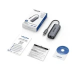 WAVLINK WL-NWU341G Laptop USB-C to 5000Mbps RJ45 LAN Ethernet Network Adapter - Image 8