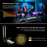 WAVLINK WN675X3-C WiFi 6E Pcie WiFi Network Card Adapter Triple Band AX210 AX5400 - Image 5