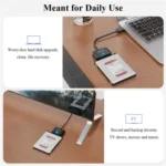 WAVLINK WL-ST345A 5Gbps Data Transfer Converter USB 3.0 to SATA III Hard Drive Adapter - Image 4