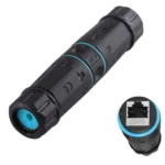 JUNSUNMAY IP68 Shielded Pure Copper Waterproof Gigabit RJ45 Ethernet Coupler for Cat5/Cat5e/Cat6/Cat7/Cat8